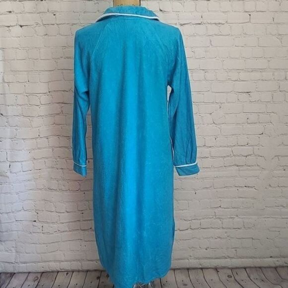 Vintage 80s Blue Bear Kawaii Cozy Pajamas - Picture 5 of 15